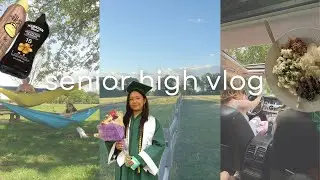 senior high vlog #3 | last days of highschool, hostage, locking-in, ap chem, minecraft, & graduation
