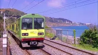 DART Train number 8603 - Killiney Station, Dublin