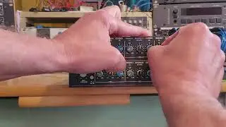 Vintage Analog Symetrix 201 Parametric Eq Equaliser Pair