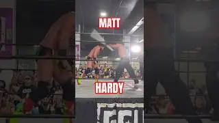 MATT HARDY HITS MATT CARDONA WITH A LIGHT TUBE