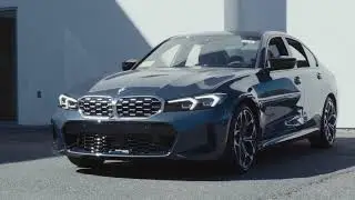 New 2025 BMW 3 Series Sedan M340i xDrive (Arctic Race Blue Metallic)
