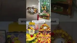 ✨ Ganesh Chaturthi Moments Shared by Our Planet Green Community #planetgreen #datescounty