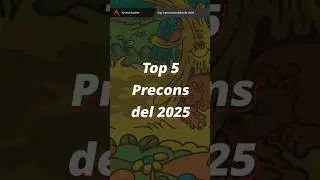 Top 5 mejores Pre-construidos de 2025 para #commander! 🏅 #mtg #edh #precon #magic #mtgcommander