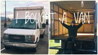 I bought a VAN!! (Building a tiny house during quarantine)