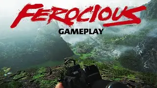 FEOCIOUS Геймплей &mdash; шутер от первого лица на выживание с динозаврами (ультраграфика)