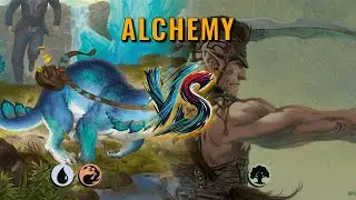 MTG Alchemy - Izzet Midrange by HWizards VS Simic Midrange by FruityFlutey