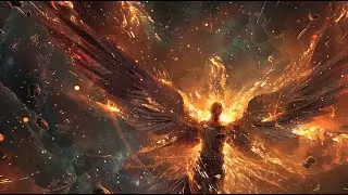 CHILD &Oslash;F CHA&Oslash;S | 213 Seconds fire | #TheFlameWithin #VisualChapter #RockEnergy #AIart