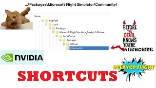 How to Create Nvidia & Community Folder Shortcuts | MSFS 2020/2024 Tutorial