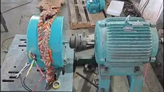 Testing of 2KW, 300RPM 52V DC (Direct Current)  Permanent Magnet Generator | J.D. Engineering Works
