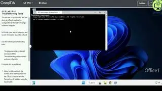 Testout ｜ Network + ｜ 4 4 5 Lab： IPV4 Troubleshooting Tools