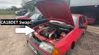Ford Sierra Sapphire with a CA18DET - Turbo Upgrade & Timing Belt