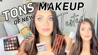 TONS OF NEW MAKEUP TESTED!! BOXYCHARM MARCH LUXE + PREMIUM UNBOXING