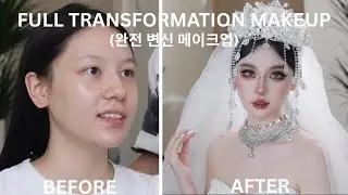 From Tired to Radiant &ndash; Full Glow Up Makeup || beautiful bridal makeup✨