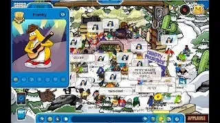 Club Penguin Rewritten; Meeting the Penguin Band! (PETEY K SIGNS MY GUITAR!)