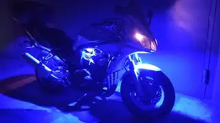 Делаем подсветку на Yamaha Fzs 600
