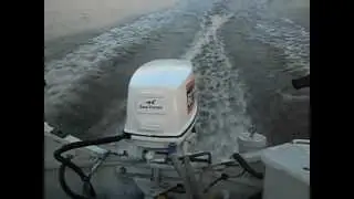 Johnson 60Hp on water test