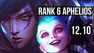 APHELIOS & Brand vs JINX & Pyke (ADC) | Rank 6 Aphelios, 12/4/11, Rank 26 | EUW Challenger | 12.10