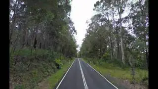 Google Street View timelapse. Gwydir Highway (Australia)