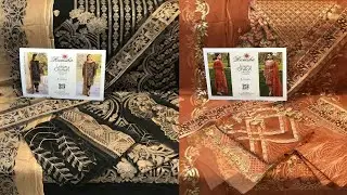 Ramsha Volume 20 Embroidered Chiffon Suits (OPEN PICTURES) 2021