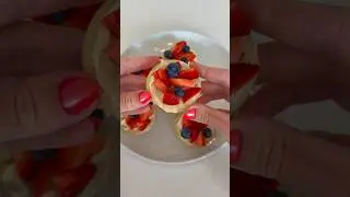 *ASMR* FRUIT PIZZA COOKIES!! #asmr #satisfying #cookies #cookierecipes #amazonstorefront
