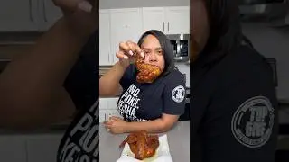 Trying Mango Pepper Wings | New Flavor of Wings!