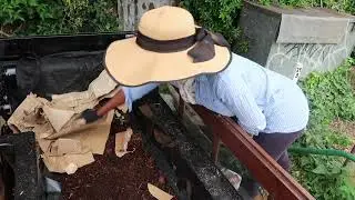 Adding the Bedding | Setting up Worm Farm in bath tub | Part 2