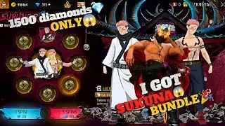 FREEFIRE SUKUNA BUNDLE SPINNING TAMIL😱🥳 BHPRAVIN EVENT SPIN🔥🔥 #bhpravin #freefire #fftamil 