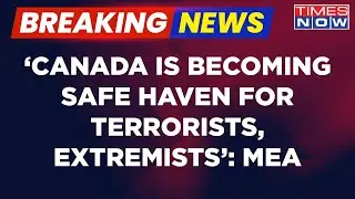 'Canada Is Becoming Safe Haven For Extremists And Terrorists': MEA Briefs Media | English News