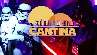 Take a tour of the STAR WARS Cantina Bar Scum and Villainy!