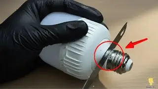 Cut Old LED Bulbs 💡 Every Home Needs This Genius Idea! | Damon DIY