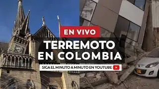 ÚLTIMAS noticias 🔴 Fuerte terremoto en Colombia: Reporte de víctimas EN VIVO La Luciérnaga