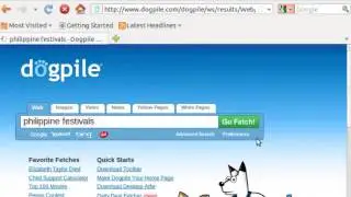 using meta search engine dogpile procedural