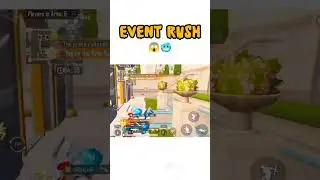 BGMI NEW EVENT RUSH GAMEPALY 😱🥶