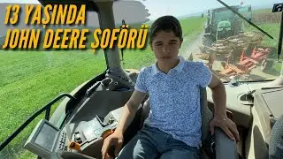 13 Yaşında John Deere 6215R Şoförü | 5li Dönerli