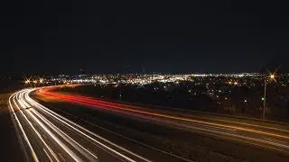 Time Lapse View of High Way in 4K UHD
