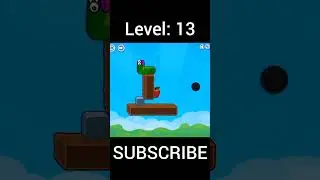Apple Worm Level: 13 #viralshort #puzzle #gaming