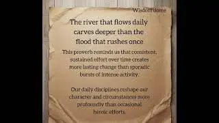 Morning Proverb to Start Your Day with || Quotes || Wisdom