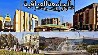 جوله داخل الجامعة العراقية 🏛(سبع بكار)