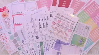 Planner Sticker Haul | PlanningLikeAPro, ThumbPrintsCo, KAD, GlamPlanner, & More