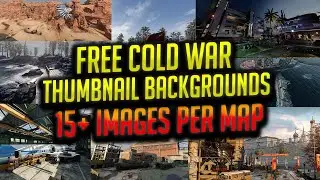 FREE COD COLD WAR THUMBNAIL BACKGROUNDS!