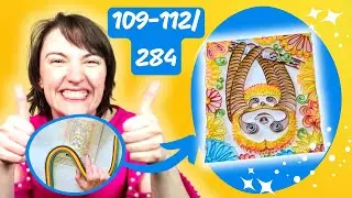 This Quilling Sloth Went OFF THE RAILS&hellip; and I Can&rsquo;t Stop Laughing 😂🦥🔥 (Parts 109-112/284)