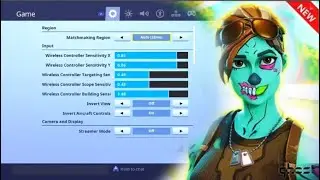 GHOST KAMO BEST FORTNITE CONTROLLER SETTINGS AND SENSITIVITY!!!!! SEASON 7 XBOX/PS4