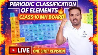 Periodic Classification of Elements in 1 Shot ⚡ Class 10 Science 1 | Maharashtra Board 2026 #ssc