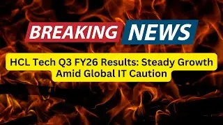 HCL Tech Q3 FY26 Results: Steady Growth Amid Global IT Caution