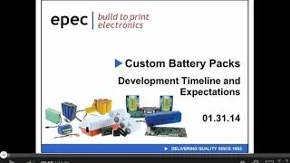 Battery Pack Development Timeline and Expectations