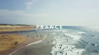 Catching some waves in Moliets.