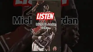 Michael Jordan on Michael Jordan #goat #legend #nba #basketball