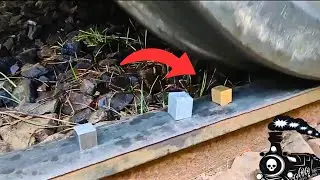 train vs.Gold & different metal & amazing things 😱 OMG | train experiments