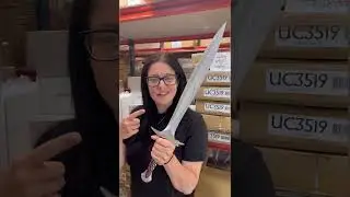 Order of the day! Gemma's order features THREE SWORDS, she knows how to carry on!