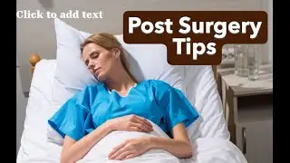 5 Tips For After Surgery Recovery (Must Watch!!!) #surgerytips #hospital #surgeryrecovery